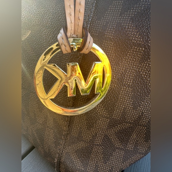 Vintage Michael kors signature brown east west tote bag - Picture 5 of 14